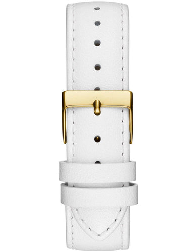 Guess Damen Armbanduhr Marina 38 mm Streifen auf dem Zifferblatt Armband Leder GW0398L1